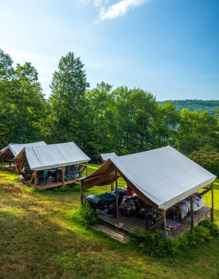 Aloha platform tents