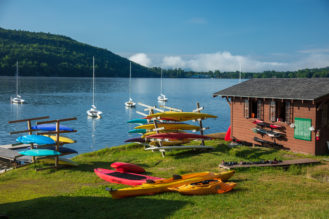 The Aloha boathouse.