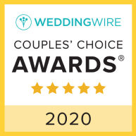 WeddingWire Couples' Choice Awards 2020 logo.